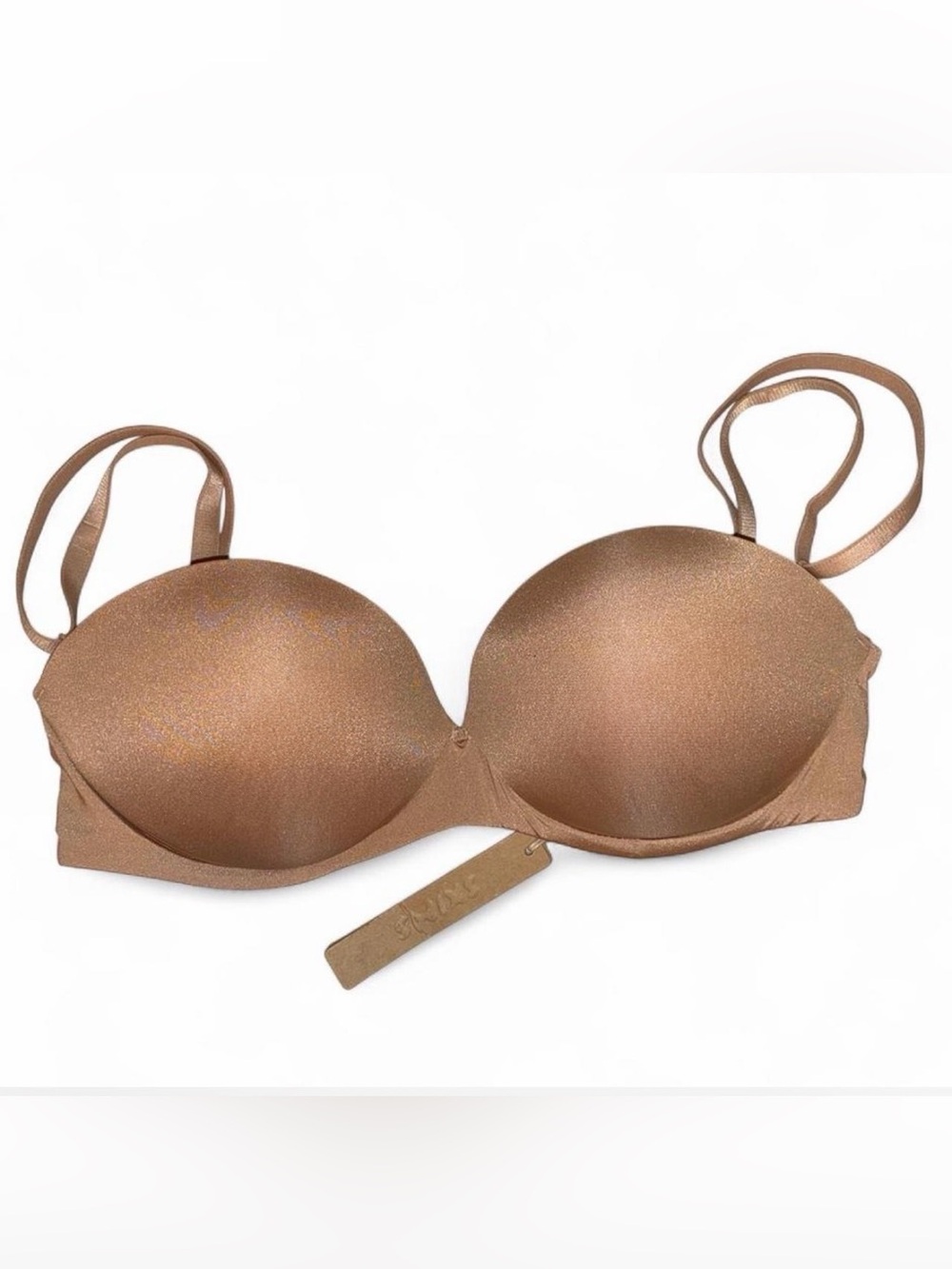 SKIMS Smooth Seamless Push-Up Bra in Beige